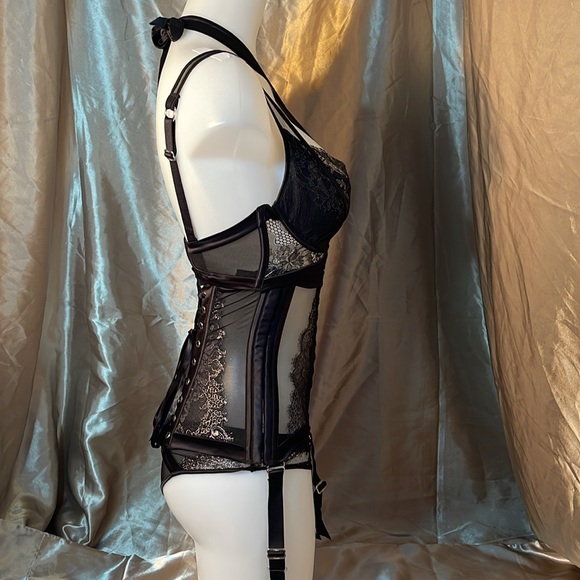 Honey Birdette Michelle Black 3 PC Set - Picture 8 of 12